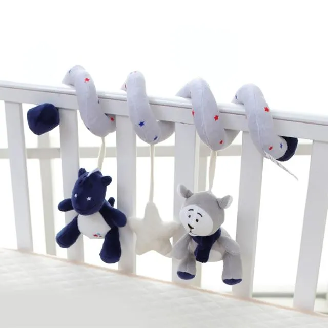 Around Multi-touch Educational Toys Infant Double Colorful Newborn Bed Bumper Crib Toys Early Learning Baby Toys 0 12 Months